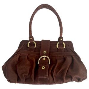 Isabella Adams Leather Satchel Shoulder Bag